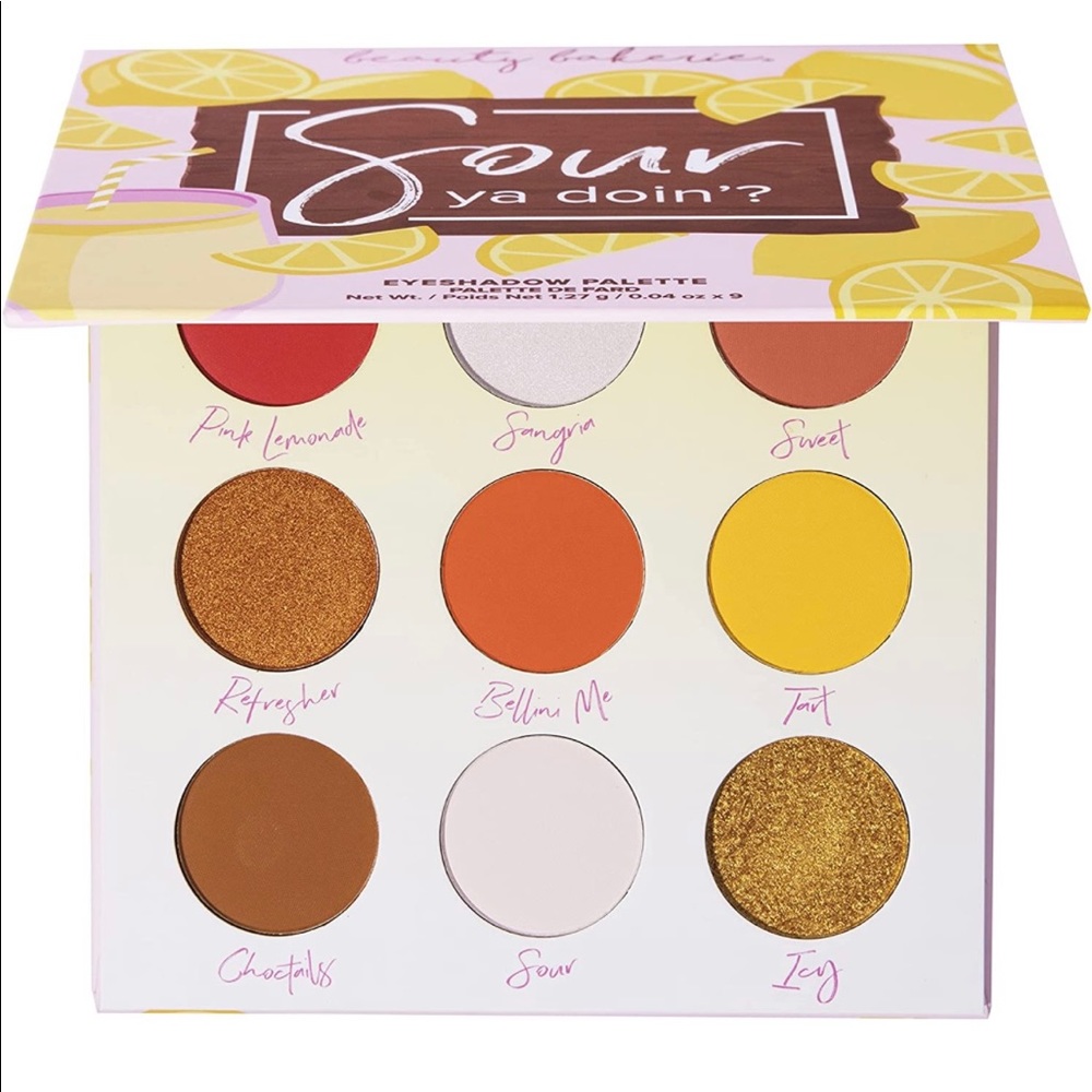 Beauty Bakerie Sour Ya Doin Eyeshadow Palette, Rich and Bold Shades